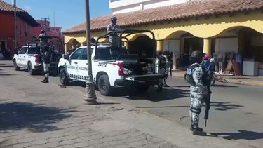 Guardia Nacional refuerza seguridad en Chignahuapan. | Especial